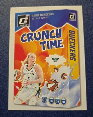 2025 Panini Donruss WNBA Crunch Time Paige Bueckers #19 (RC)