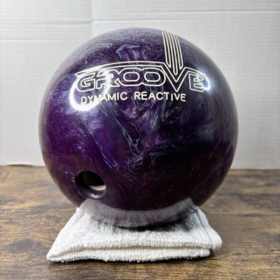 Brunswick Groove Dynamic Reactive 13lb 12oz Bowling Ball Purple