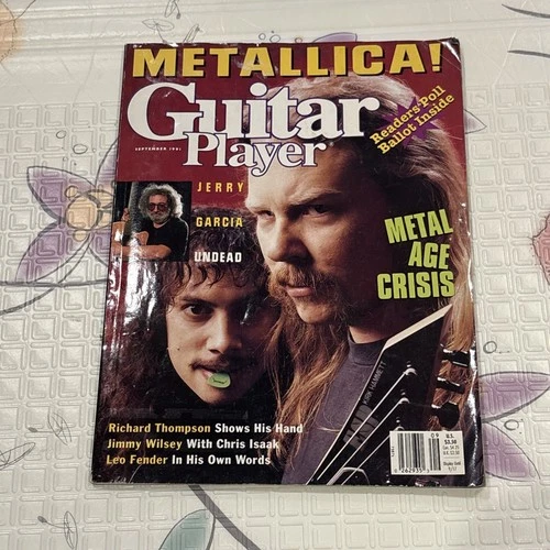 Guitar Player magazine September 1991 Jerry Garcia Leo Fender
