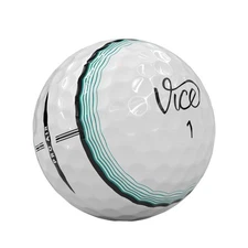 (1) Brand new Vice Pro Air TRACER Turquoise Golf Ball,NOT A DOZEN.