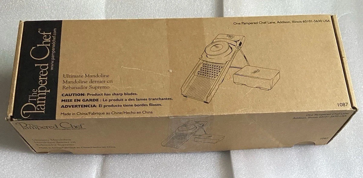 Pampered Chef Ultimate Mandoline 1087 - Used in Box