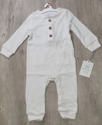 Cloud Island Baby Off White One-Piece Romper Boy or Girl Size 6-9M NWT