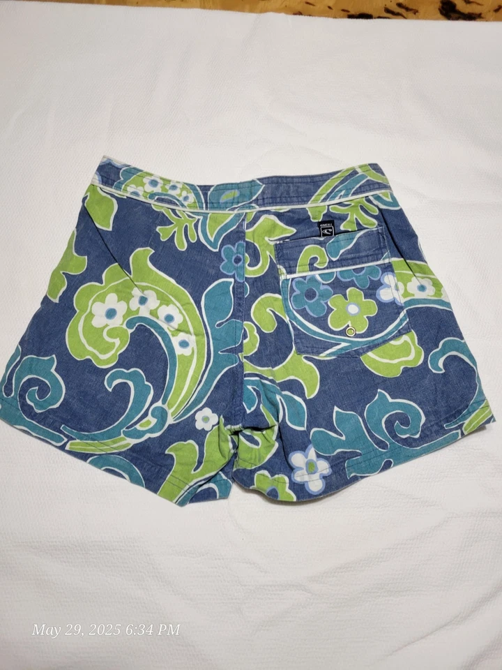 VTG 90s O’Neil Floral Multicolor Board Shorts With Opener Women’s Sz 5 - Image 2 of 4
