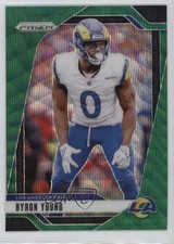 2024 Panini Prizm Green Wave Prizm Byron Young #170 1c6t