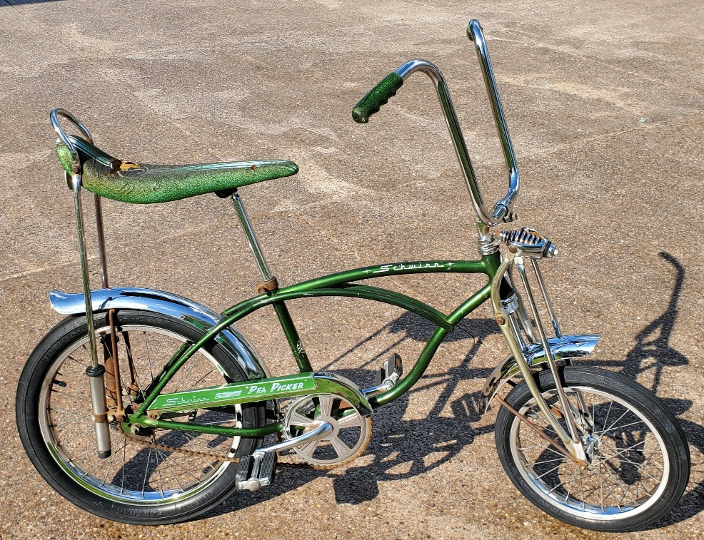1971 Schwinn Stingray Pea Picker Krate Muscle Bicycle All Original