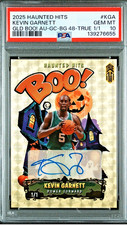 2025 WILD CARD HAUNTED HITS GOLD BOO! KEVIN GARNETT AUTO 1/1 PSA 10