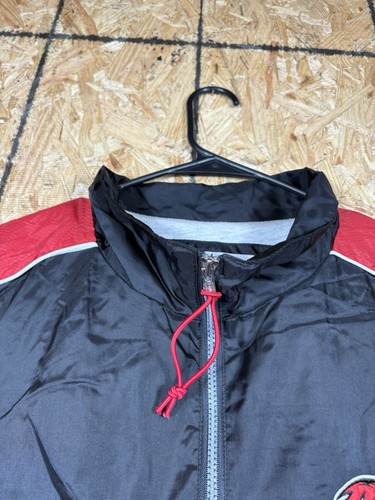 Giacca a vento Tampa Bay Buccaneers vintage rossa full zip NFL uomo grande! - Foto 3 di 14