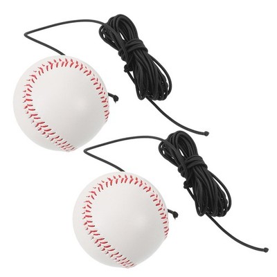  2 Stück Swing Trainer Baseballbänder - Tragbares Schlagtraining- und