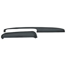 Dashboard Cap Cover Skin Overlay Black For 1966 Ford Galaxie