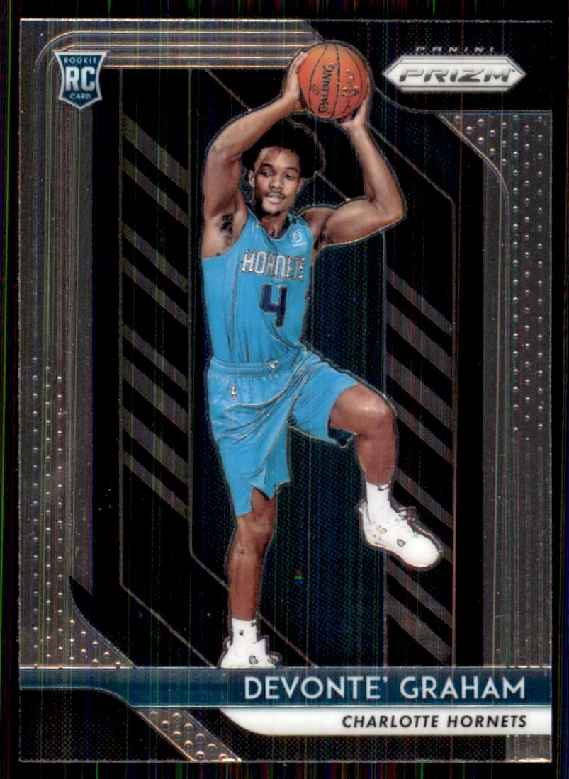 2018-19 Panini Prizm RC #288 Devonte Graham Rookie Charlotte Hornets