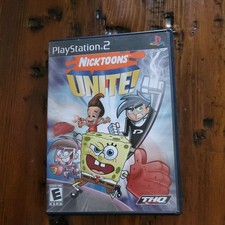 Nicktoons Unite PlayStation 2 PS2 THQ Spongebob Jimmy Timmy