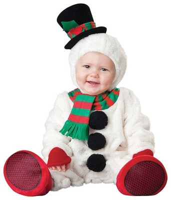Dummer Schneemann Deluxe Weihnachtsfest Olaf Unisex Kleinkind Jungen Kostüm
