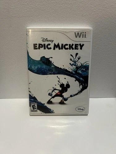 Disney Epic Mickey (Nintendo Wii, 2006) Complete With Manual