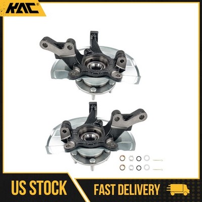 2x Front Steering Knuckle Wheel Hub Bearing For 2007-2017 Jeep Patriot/Compass