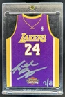 2010-11 Panini Threads Kobe Bryant Team Away Auto Autograph #/8 Lakers