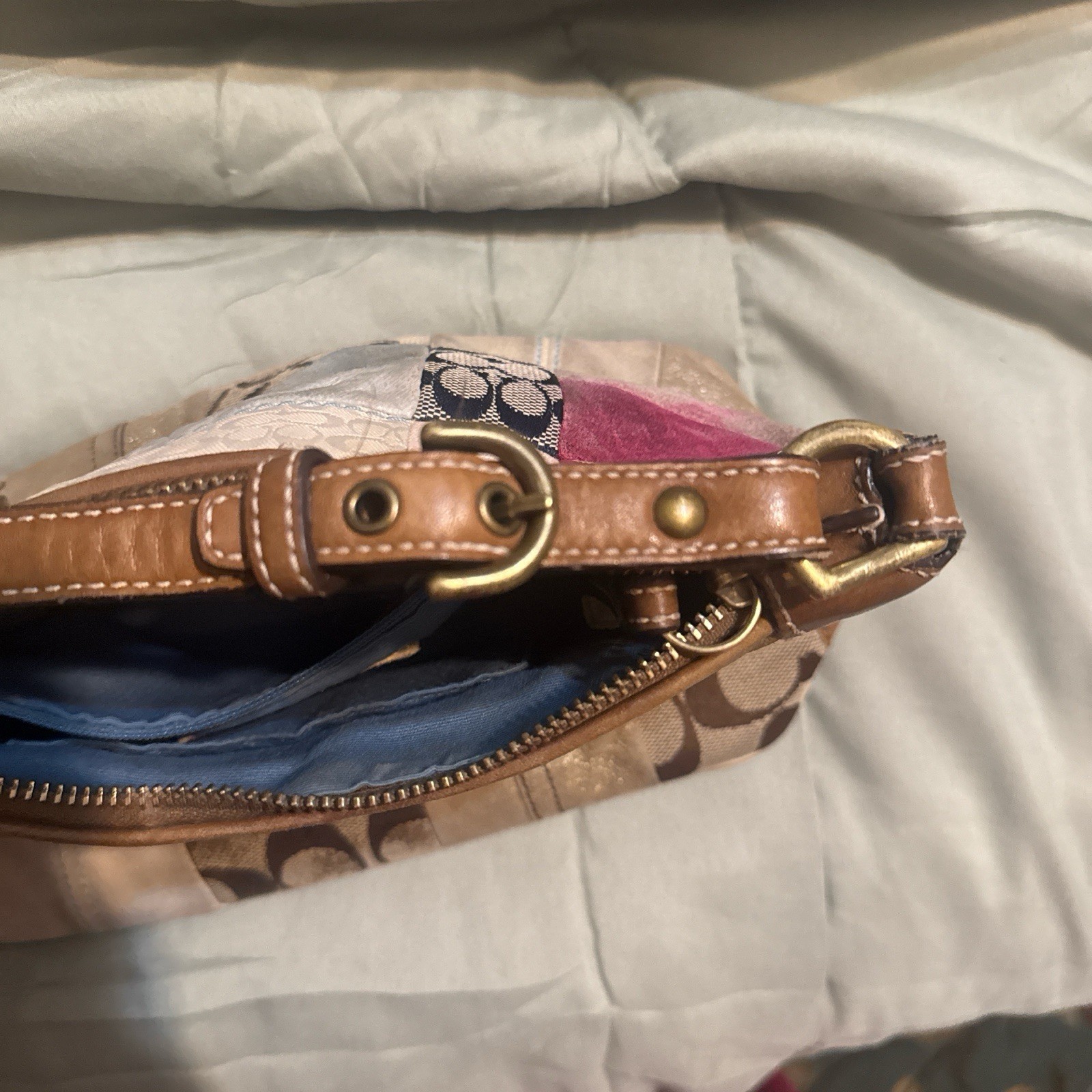 authentic coach patchwork hobo bag DM BEFORE BUYI… - image 8