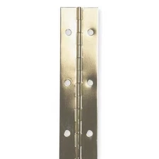 Zoro Select Piano Hinge, Steel, Full Sur