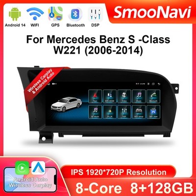 Mercedes Benz S Class W221 W216 Wireless Carplay Android Auto for NTG3.0 NTG3.5