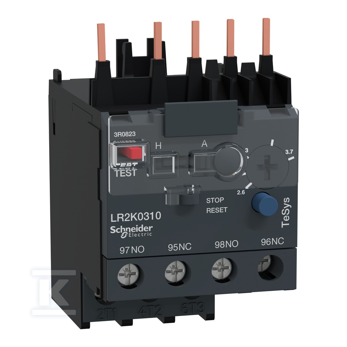 Schneider Electric Relè Protezione Motore 1 Na, 1 Nc Lr2k0310 1 Pz. - Immagine 3