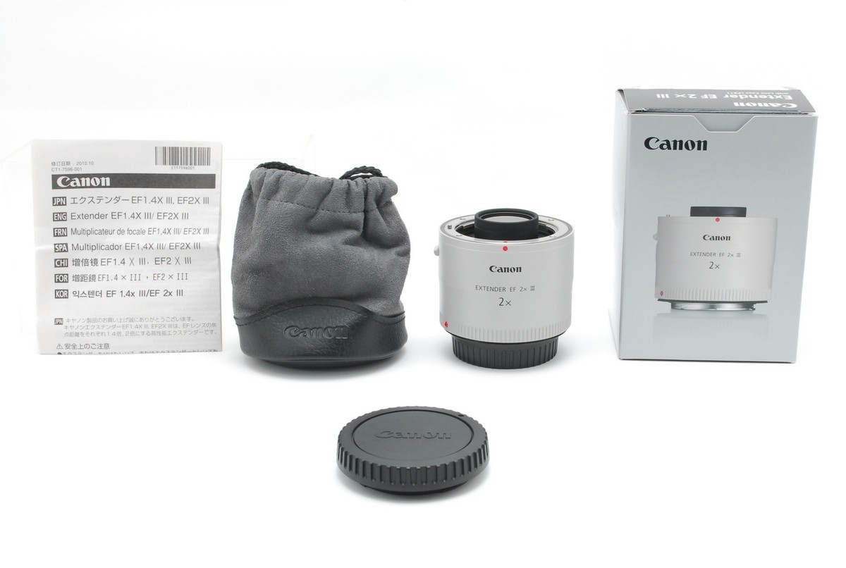 Canon EF EXTENDER エクステンダー 2x 2X II キヤノン Telephoto com