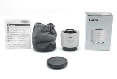 【Almost Unused w/Boxed】 Canon EF Extender 2x III Teleconverte lens From JAPAN