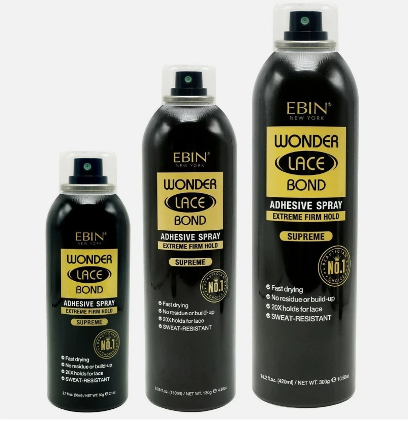 EBIN New York | Wonder Lace Bond | Adhesive Spray Extreme Firm Hold - Supreme