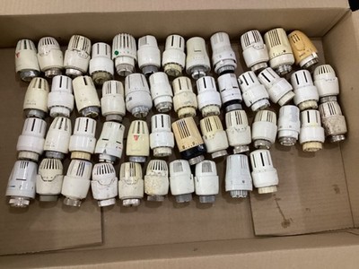 Restposten 48 x Thermostat Heizkörperventile TRV Pegler Drayton Inta Mistral