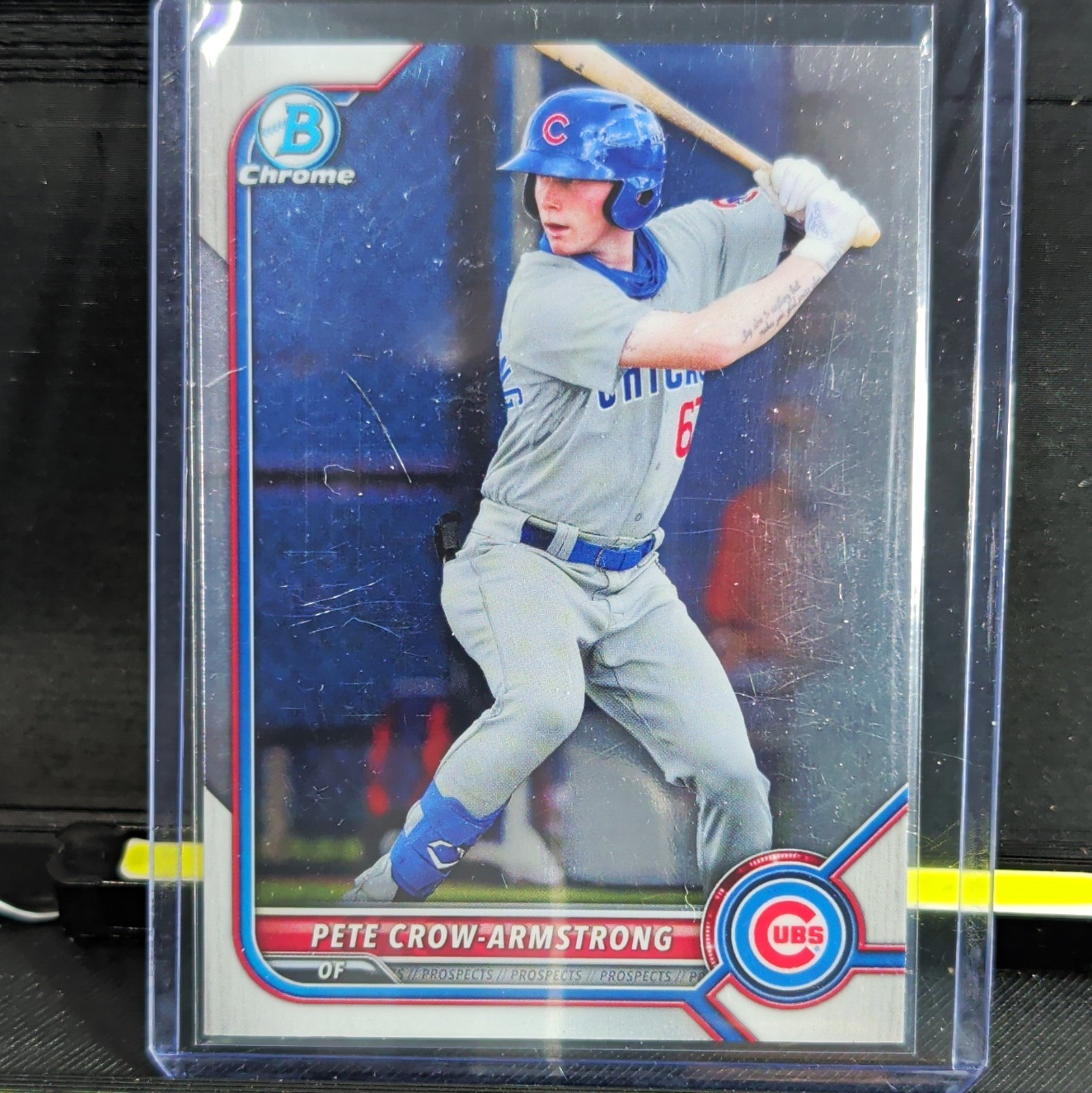 Topps 2022 Bowman Chrome Prospects Pete Crow-Armstrong RC Cubs #BCP-102