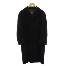 Burberrys Wool Coat Long Outerwear Vintage 90 165 Navy Sleeve WWO50-867-28 Used