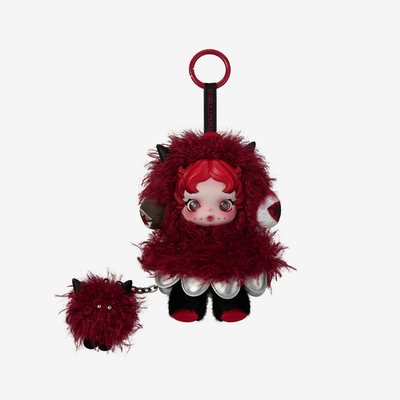 ぬいぐるみ・マスコット OSKULLPANDA Plush Doll Pendant SKULLPANDA x XG Plush Doll Pendant Japan Exclusive POP UP SHOP