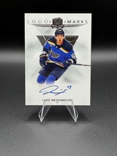 2024-25 Upper Deck The Cup Logo Marks Auto Jake Neighbours - St. Louis