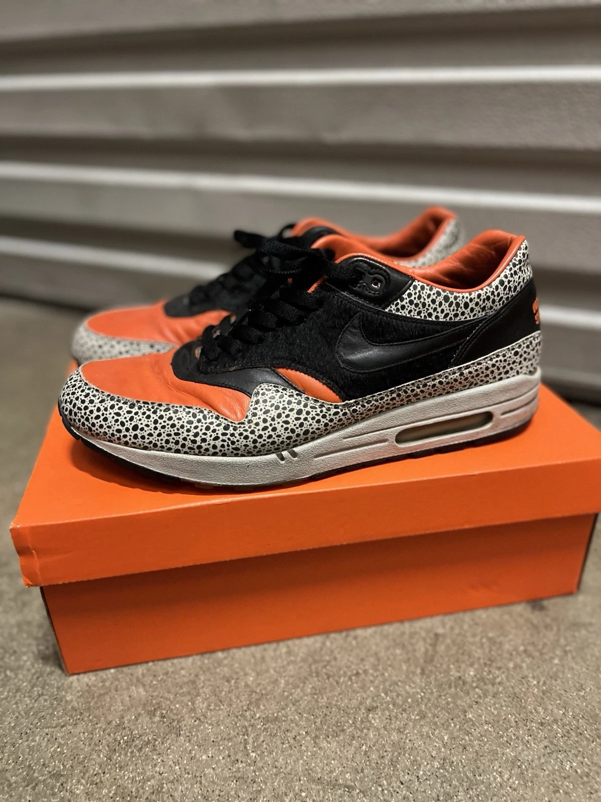 Taille 12   Nike Air Max 1 Supreme Safari QK Keep Rippin Stop Slippin