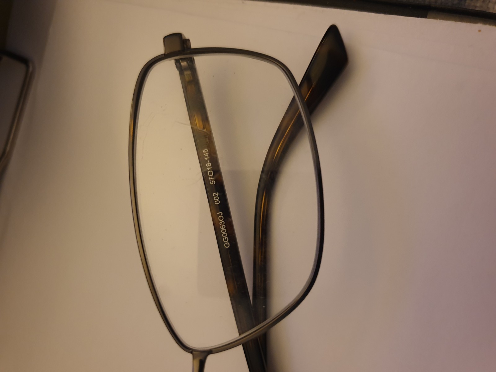 Gucci Men Authentic Eyeglasses Vintage GG 00630 J 02 Rare Frame image 7