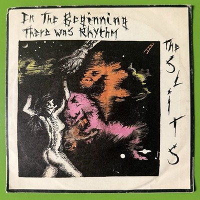 The Slits / Pop Group - In The Beginning 7  UK Post Punk 45 Rough Trade 1980 OG