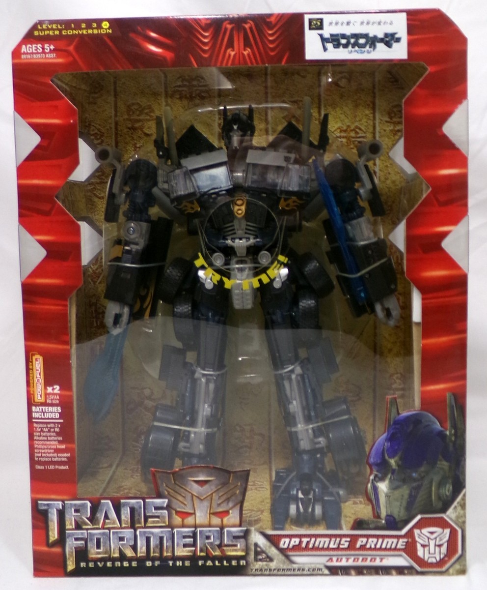 Transformers Amazon Japan ROTF Optimus Prime Black Gold Version