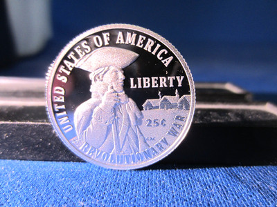 1776-2026 WASHINGTON & MINUTE MEN SILVER PROOF QUARTER 99.9% SILVER