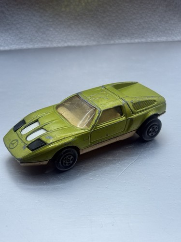 Matchbox Speed Kings K-30 Mercedes C-111 Green Pop up headlights Rare in USA