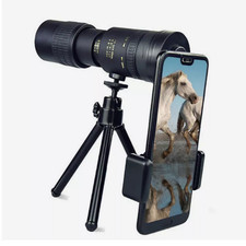 10-300X 40mm Zoom Day/Night Military Telescope HD Monocular Mobile Telescope