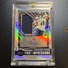 2023 Panini Illusions Jaxon Smith-Njigba First Impressions RPA /99 - Seahawks