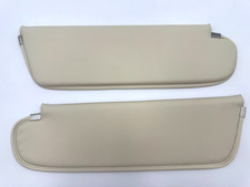 Cream Sunvisor Set For 1972-1973 Dodge Challenger Coupe Hardtop