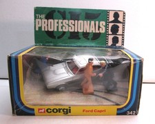 Corgi Toys, 342 The Profesionals Ford Capri, Original,