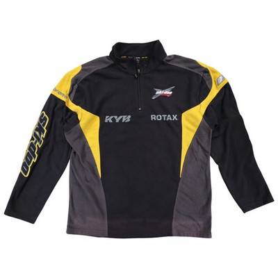 Ski Doo Herren Fleece Team Jacke Größe L Mehrfarbig 100% Baumwolle Colourblock