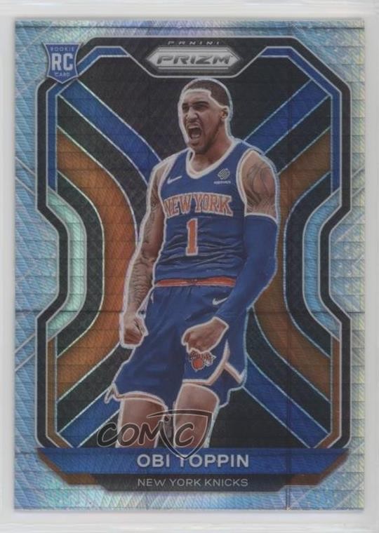 2020-21 Panini Prizm Hyper Prizm Obi Toppin #280 0s9t