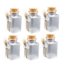 6 Pcs Seasoning Bottle Salt Bath Salts Storage Jar Bathroom Containers