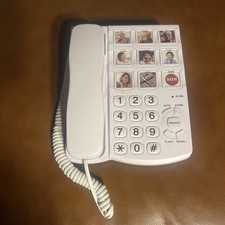 Big Button Phone for Seniors, Corded Landline Telephone with Handsfree Functi...