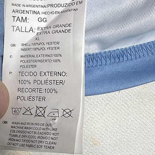 Rare Adidas Climacool Argentina Home Jersey Mens XL 2011/2012 Season World Cup - Picture 14 of 20