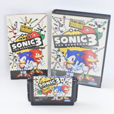SONIC THE HEDGEHOG 3 Mega Drive Sega d265 md