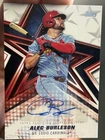 2026 Topps Series 1 Alec Burleson Baseball Stars Autographs (RAW)