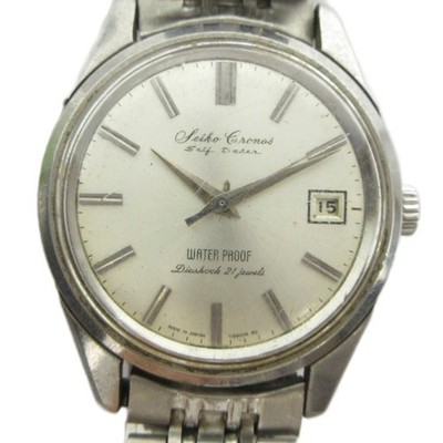 Seiko Cronos Self Dater 21 Jewels Handaufzug Vintage Uhr 718990