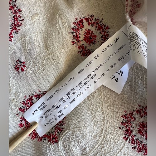 Vestido túnica Zara nuevo con etiquetas bordado cachemir kimono mediano boho informal - Imagen 12 de 12